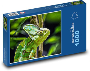 MC Print-Puzzle 1000 Teile: Chamäleon