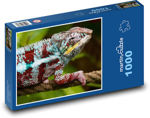 MC Print-Puzzle 1000 Teile: Chamäleon