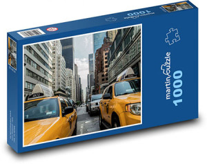MC Print-Puzzle 1000 Teile: Gelbe Taxen