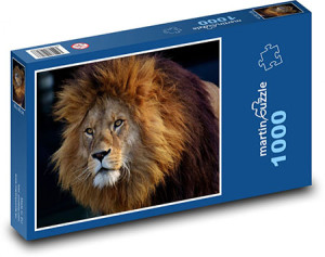 MC Print-Puzzle 1000 Teile: Löwenmähne