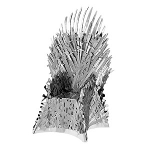 Metal Earth-Puzzle 50 Teile: AGOT Metal Earth: Premium Series|Iron Throne - 3D Metall Puzzle