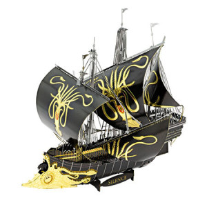 AGOT Metal Earth: Premium Series - Greyjoy Ship Silence - 3D Metall Puzzle