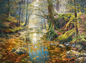 Castorland-Puzzle 2000 Teile: Erinnerung an den Herbstwald