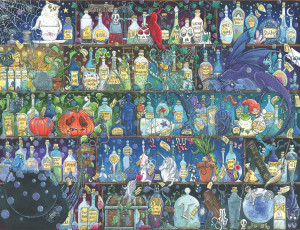 Ravensburger-Puzzle 2000 Teile: Der Giftschrank
