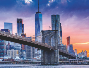 Ravensburger-Puzzle 2000 Teile: Von Brooklyn nach Manhattan