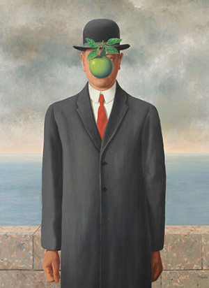 Der Sohn des Menschen, Magritte