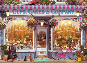 Eurographics-Puzzle 1000 Teile: Tassen, Kuchen & Co.