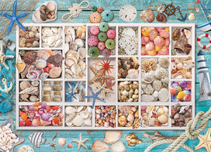 Eurographics-Puzzle 1000 Teile: Muschelsammlung