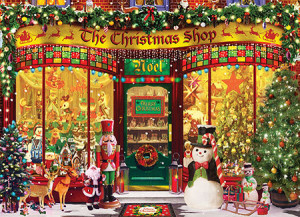 Eurographics-Puzzle 1000 Teile: Der Weihnachtsladen