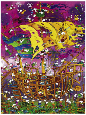Heye-Puzzle 1500 Teile: Rettet das Schiff!
