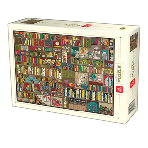 Deico-Puzzle 1000 Teile: Bücherregal