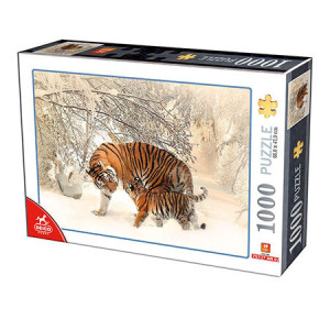 Tiger im Schnee