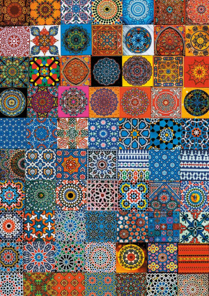 Piatnik-Puzzle 1000 Teile: Farbenfrohe Kollage