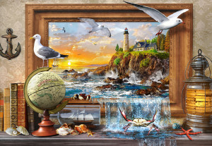 Castorland-Puzzle 1000 Teile: Maritimes Leben