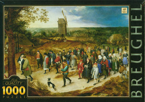 D-Toys-Puzzle 1000 Teile: Hochzeitsprozession, Bruegel