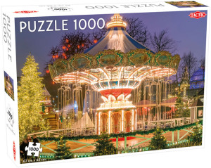 Tactic-Puzzle 1000 Teile: Freizeitpark in Kopenhagen