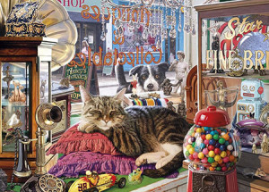 Gibsons-Puzzle 1000 Teile: Abbeys Antikladen