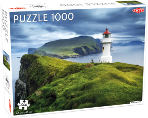 Tactic-Puzzle 1000 Teile: Idyllischer Leuchtturm