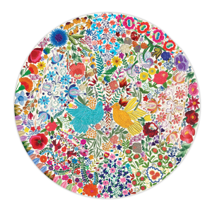 eeBoo-Puzzle 500 Teile: Blauer Vogel, Gelber Vogel