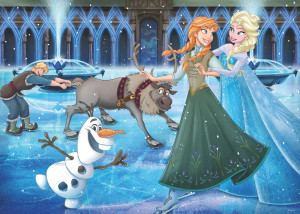 Ravensburger-Puzzle 1000 Teile: Disney Die Eiskönigin