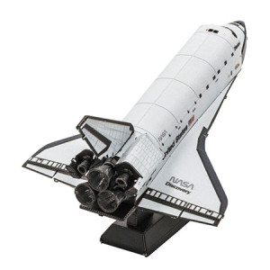 Metal Earth-Puzzle 30 Teile: Metal Earth|Space Shuttle Discovery - 3D Metall Puzzle