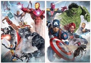 Educa-Puzzle 500 Teile: Marvel Mania