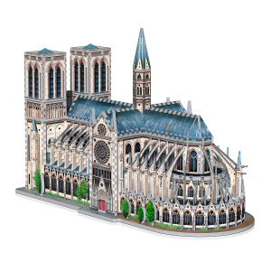 Wrebbit-Puzzle 830 Teile: 3D Puzzle - Notre-Dame de Paris