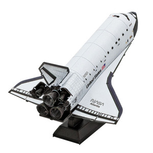 Metal Earth-Puzzle 30 Teile: Metal Earth|Space Shuttle Atlantis - 3D Metall Puzzle