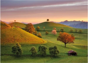 Dinotoys-Puzzle 3000 Teile: Zauberhafter Sonnenaufgang