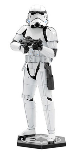 Metal Earth-Puzzle 50 Teile: Star Wars Metal Earth: Premium Series|Stormtrooper - 3D Metall Puzzle