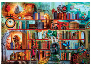 Perre-Puzzle 3000 Teile: Geheimnisvolle Bibliothek