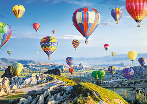 Trefl Puzzle-Puzzle 1000 Teile: Flugüber Cappadocia