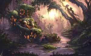 Tower Puzzle-Puzzle 1000 Teile: Drachen und Zwerge