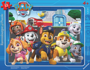 Ravensburger-Puzzle 33 Teile: Paw Patrol - Auf zum nächsten Abenteuer