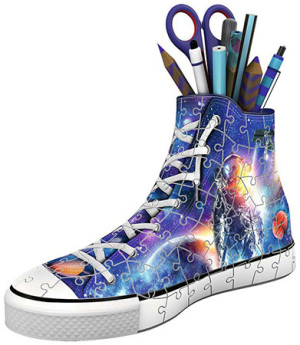 Ravensburger-Puzzle 108 Teile: 3D Sneaker - Astronauten