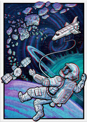 Cloudberries-Puzzle 500 Teile: Astronaut