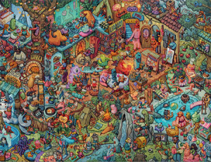 Heye-Puzzle 1500 Teile: Spass mit Freunden