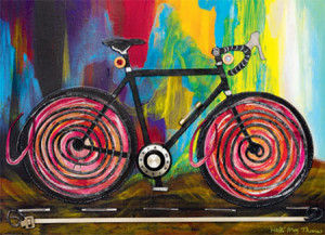Heye-Puzzle 1000 Teile: Fahrradkunst