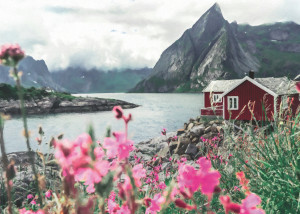 Ravensburger-Puzzle 1000 Teile: Reine, Lofoten, Norwegen