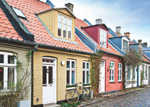 Ravensburger-Puzzle 1000 Teile: Häuser in Aarhus, Dänemark