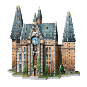 Wrebbit-Puzzle 420 Teile: 3D Puzzle - Harry Potter - Hogwarts Uhrenturm