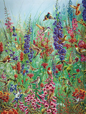 Cobble Hill-Puzzle 275 Teile: Garten Juwelen