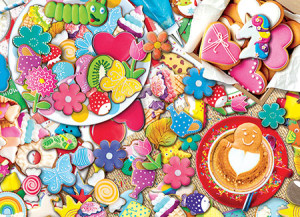 Eurographics-Puzzle 1000 Teile: Keks Party