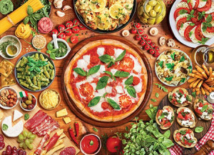 Eurographics-Puzzle 1000 Teile: Italienische Spezialitäten