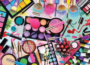 Schminkfarbenpalette