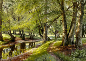 D-Toys-Puzzle 1000 Teile: Ein Sommertag im Wald, Mønsted