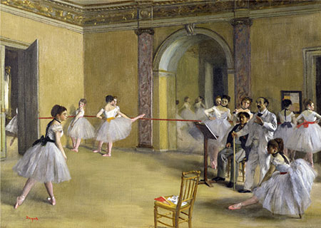 D-Toys-Puzzle 1000 Teile: Ballettsaal der Oper, Degas