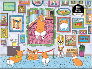Corgis im Museum