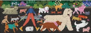 Galison/Mudpuppy-Puzzle 1000 Teile: Auf zum Park!