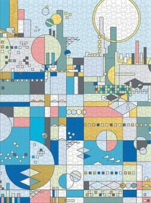 Frank Lloyd Wright - Stadt am Meer (mit Goldfolie)